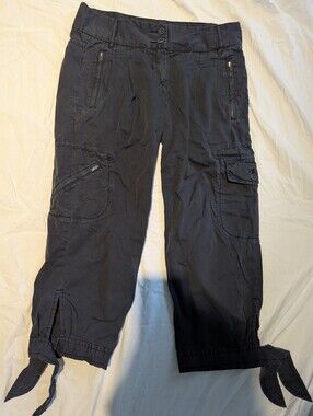 Y2K French Connection Crop Trousers